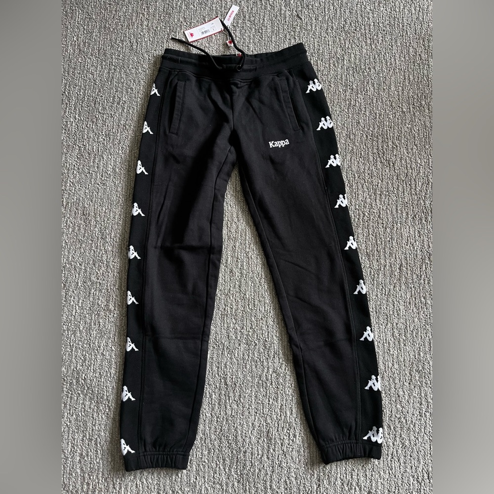 Black kappa Joggers